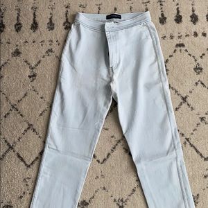 American Apparel light blue Jeggins. Size Small